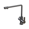 Смеситель для кухни 35k MIXLINE MLSS-03201 СЕРЫЙ  подкл.к фильтру* Ника